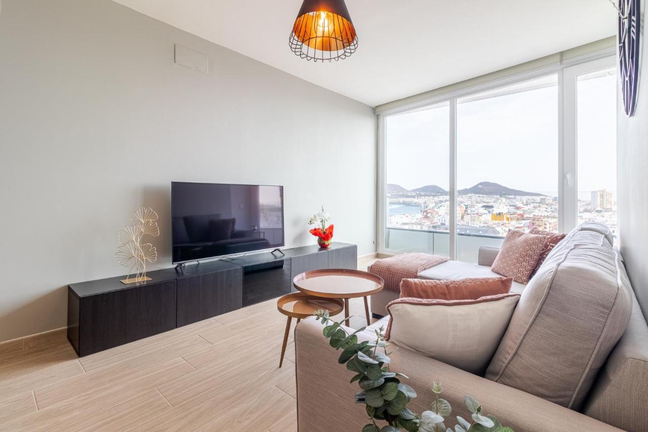 Brand New Apartment With Ocean & Volcano Views Las Palmas de Gran Canaria Exterior foto